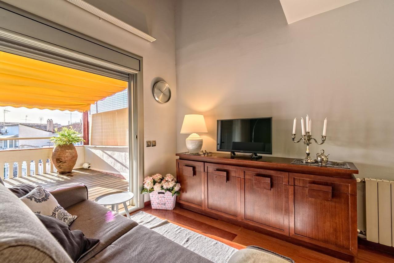 Apartamento Con Encanto En Бадалона Экстерьер фото